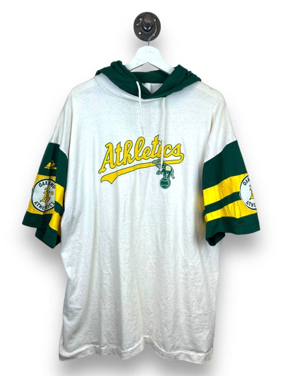 Vintage 90s Oakland Athletics Spell Out Apex One M