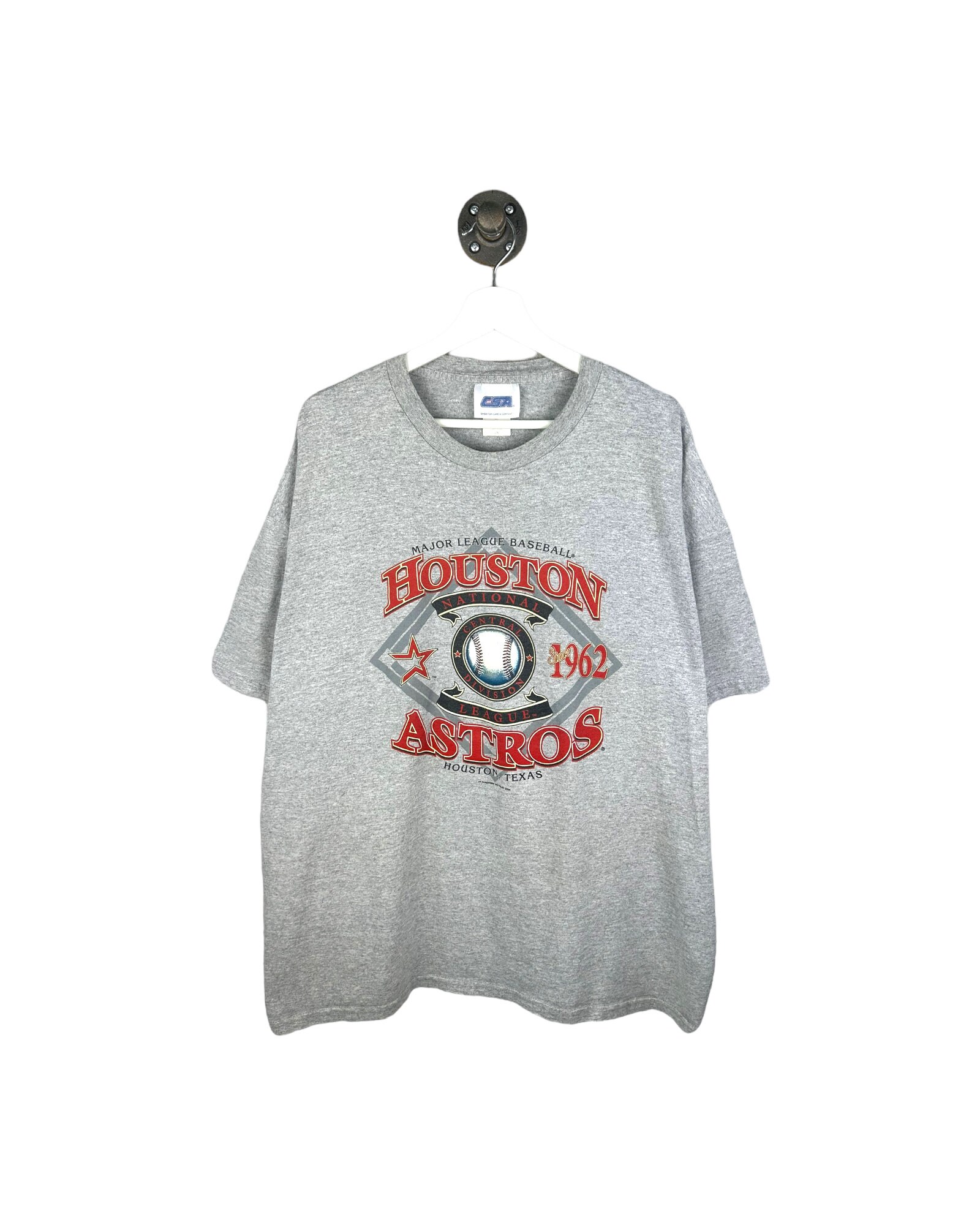 Vintage MLB (Salem) - Houston Astros Single Stitch T-Shirt 1994