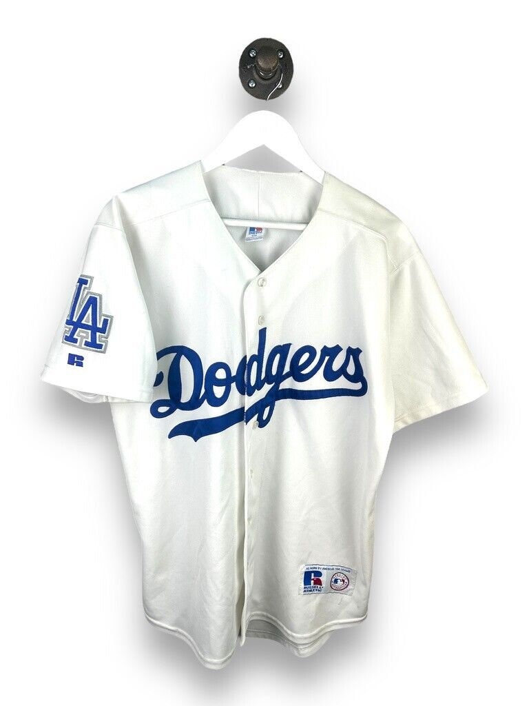 Vintage 90s LA Dodgers Stitched Russell Athletic MLB Baseball 