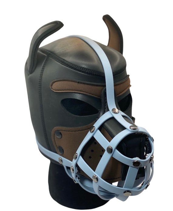 Larger Size Premium Custom Color Human Puppy Hood Muzzle Etsy