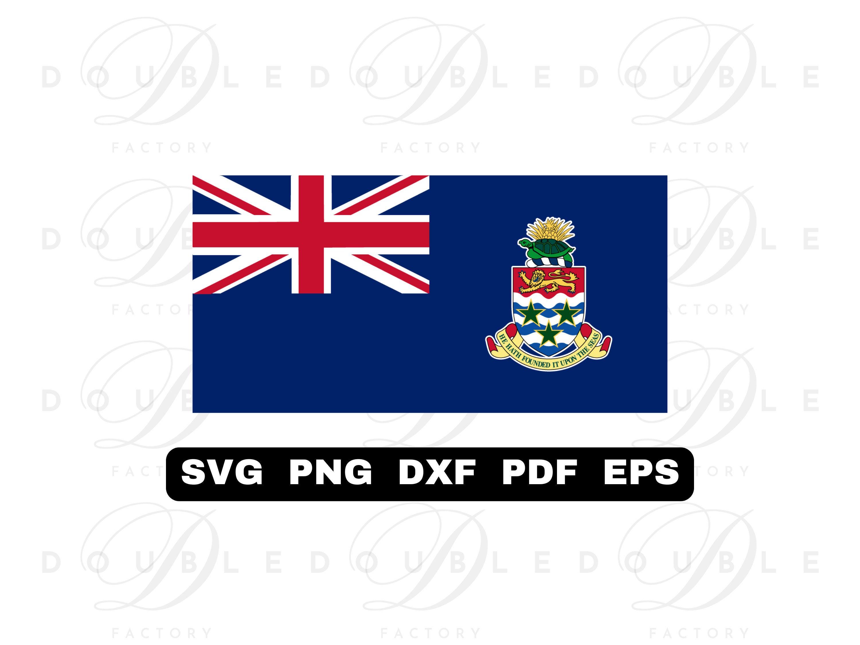 Cayman Inseln Flagge 40x60 Cm - Premium Bootsflagge Aus Polyester