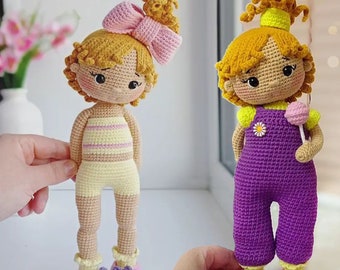 Crochet Pattern for Doll ESJA | amigurumi suitcase, amigurumi base, häkelanleitung, español patrón, ebook doll crochet, marvelsco, Toys body