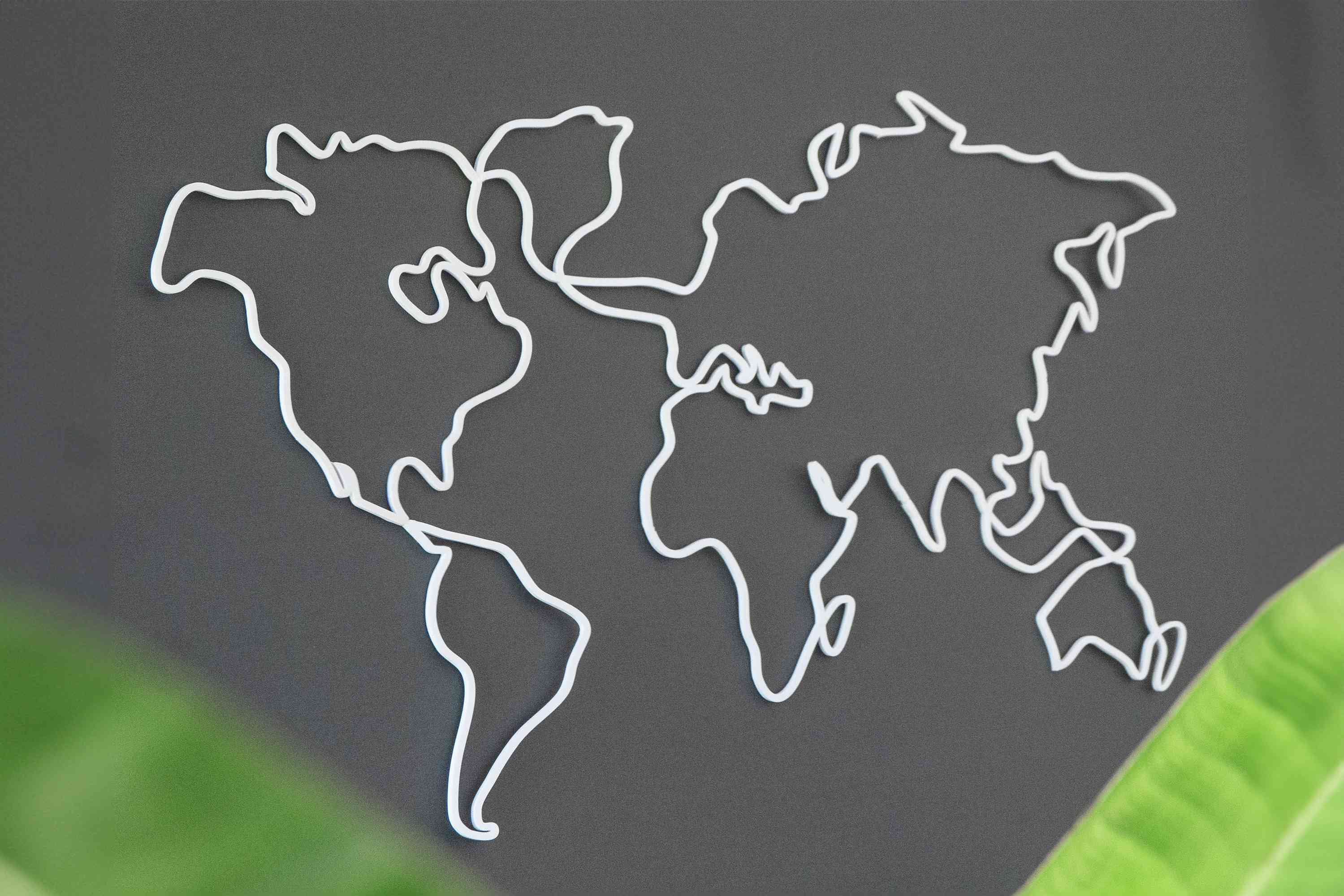 xxl-one-line-world-map-without-cities-3d-black-glossy-etsy