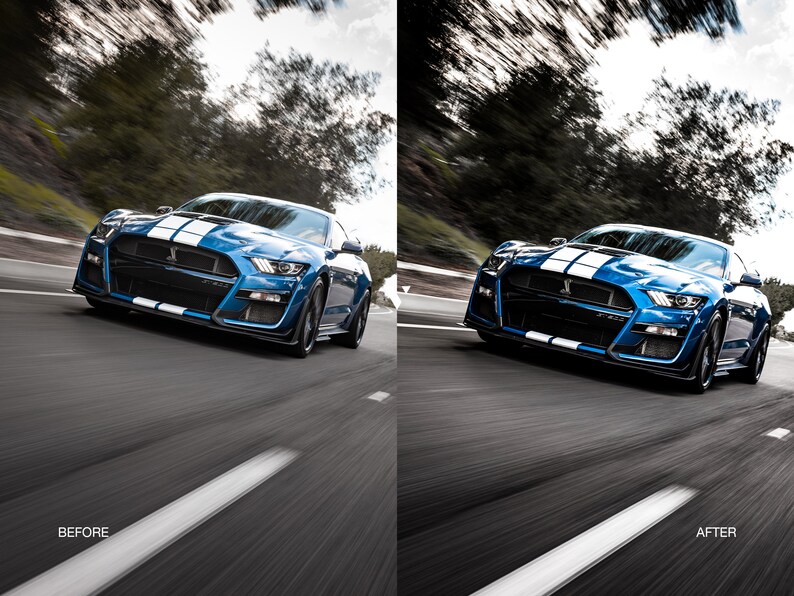 Förinställningar för bilar i Lightroom: Stämningsfull bilfotografering (mobil och dator) bild 8