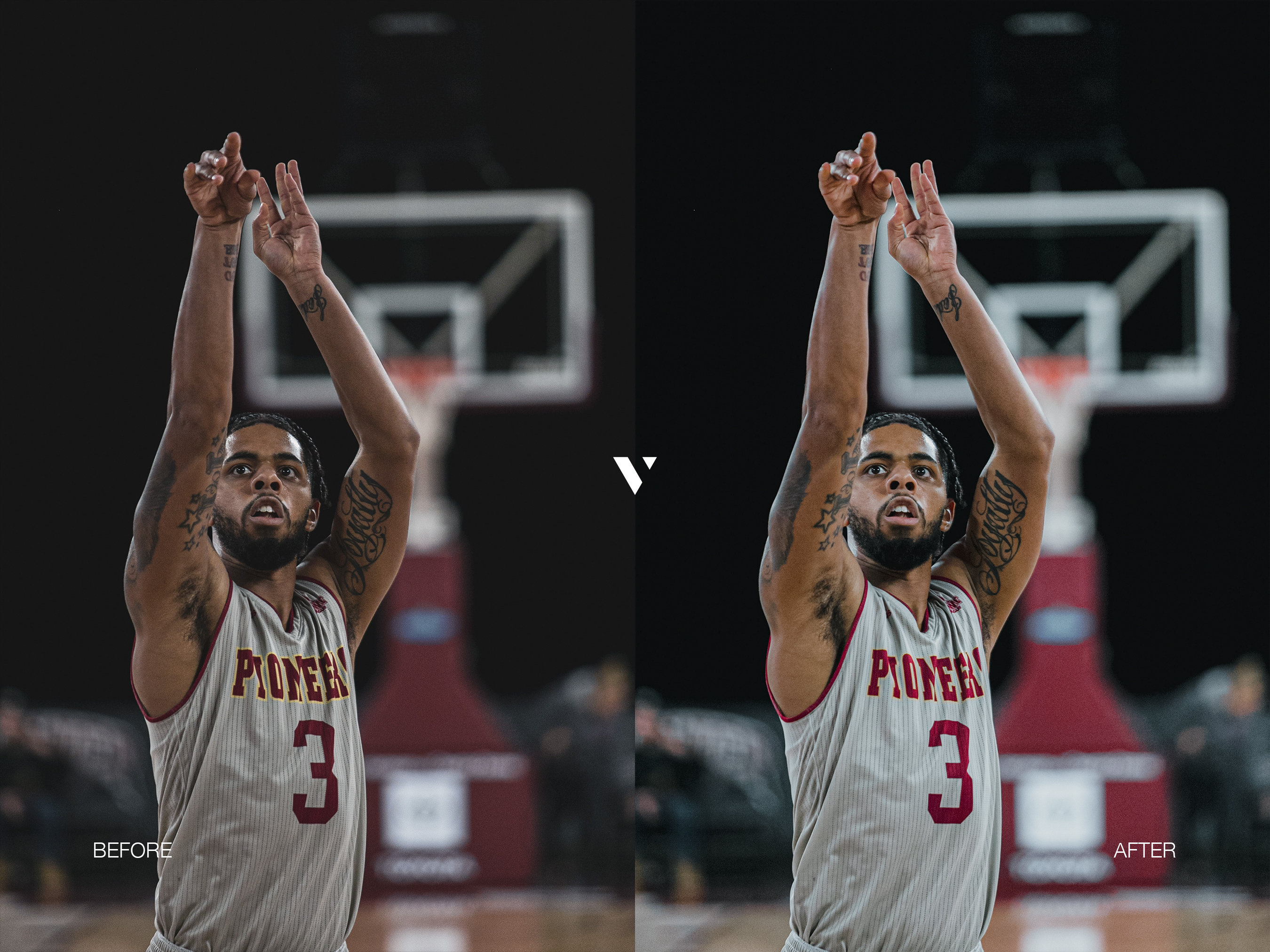 16 BASKETBALL Lightroom Mobile & Desktop Presets Lightroom Presets