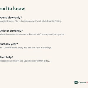 Modello di conto economico per Fogli Google ed Excel, foglio di calcolo per la contabilità delle piccole imprese, strumento di monitoraggio delle entrate e delle uscite, rendiconto economico, registro chilometrico immagine 6