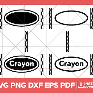 Crayon SVG, Crayon Wrapper PNG, Crayon Costume DXF, Crayon Shirt Svg, Arquivo de corte de silhueta Crayon Cricut
