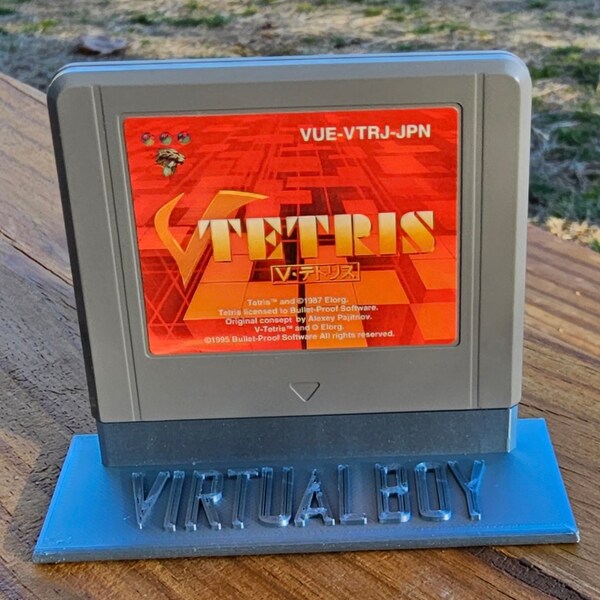 3D Printed Nintendo Virtual Boy Game Stand