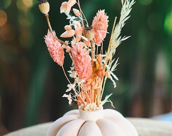 Silikonformen Kürbis, Kürbisvase, Vase, Gießform, Kerzenhalter, Herbst, Gießform, Trockenblumen, Autumn, Herbstform, Form, Kürbisform, Deko