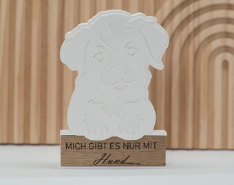 Silikonform Hund, Klötzchenhalter, Gießform, Gießen, tierform, Hundedeko, Silikon, keraflott, Raysin, Deko, Dekoration,
