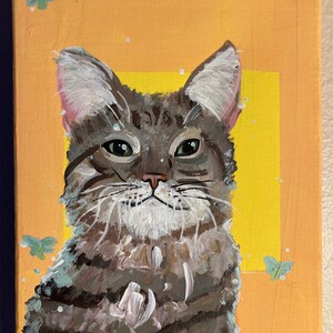 Custom Pet Portrait Painting