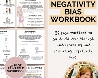 Anxiety Workbook for Kids, Coping Skills for Children, Play Therapy Worksheets, Emotional Regulation Skills, Mindfulness for Kids