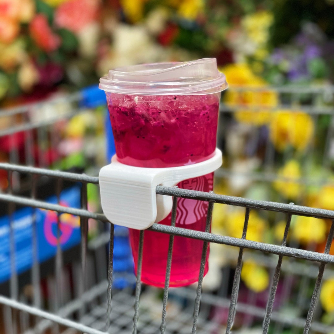 Shopping Cart Cup Holder fits Starbucks Stanley Sonic Etsy
