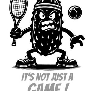 funny pickleball svg