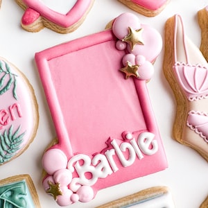 Rectangle with Bubbles Cookie Cutter STL