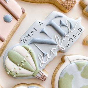 Onederful World Cookie Cutter STL