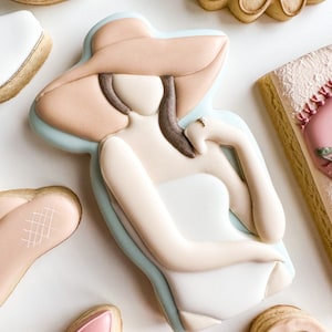 Boho Beach Girl Cookie Cutter STL