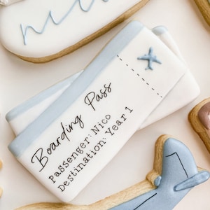Boarding Passes Cookie Cutter STL File