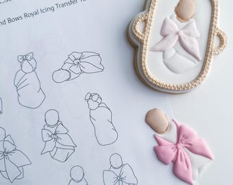 Baby and Bows Transfer Sheet