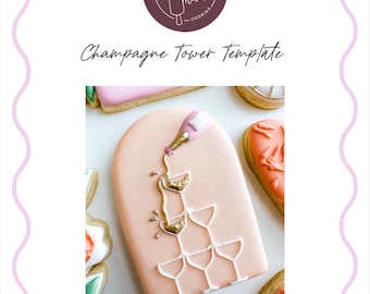 Champagne Tower Template