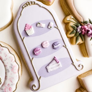 Tea Stand Cookie Cutter STL