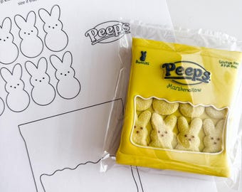 Peeps Transfer Sheet