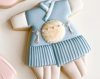 Boy Hanbok Cookie Cutter STL