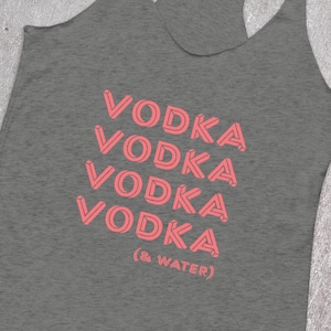 VODKA & WATER Women&#39;s Racerback Tank