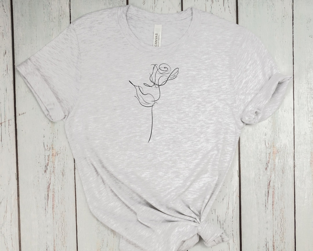 Rose Love Shirt, Botanical Shirt, Flower Lover Shirt, Rose Lover Shirt