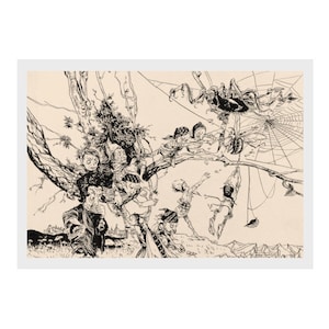 Arthur Rackham - 'Escape the Cobweb': Poster und Grußkarten aus dem Goldenen Zeitalter der Illustration für alle Altersgruppen