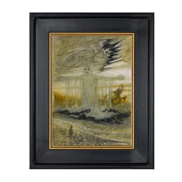 Arthur Rackham, Aesop, Fable, Shipwreck, Fairy, Tale, Print ...