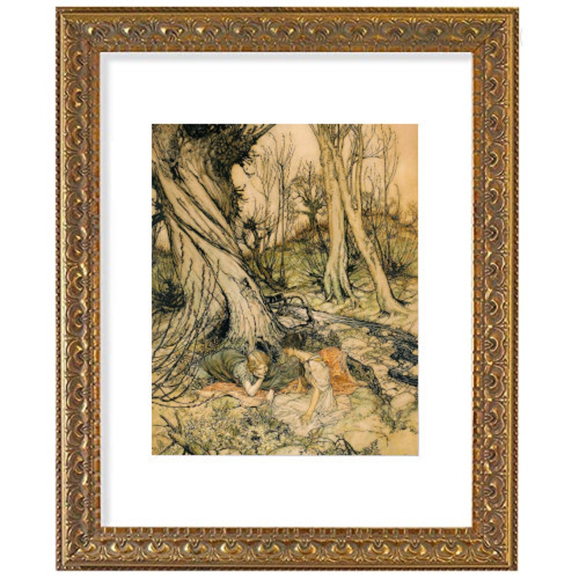 Arthur Rackham, Midsummer-night's Dream, Fairy, Tale, Print ...