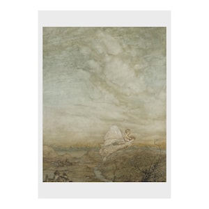 Arthur Rackham - Une illustration de &quot;A Midsummer-Night&#39;s Dream&quot; (1908): Affiches et cartes de voeux de l&#39;âge d&#39;or de l&#39;illustration