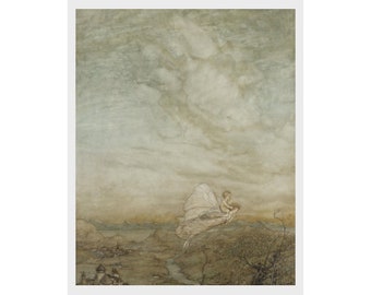 アーサー・ラッカムの挿絵『夏の夜の夢』 - 1908年初版 - Etsy 日本