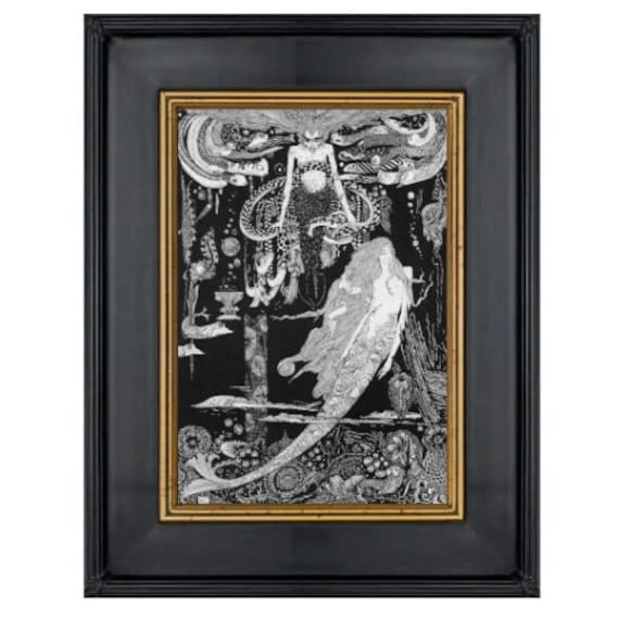 ハリー・クラーク、海の魔女、ハンス・クリスチャン・アンデルセン