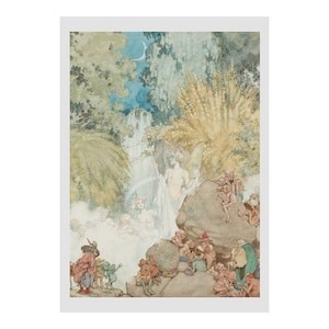 William Heath Robinson - 'The King of the Fairies': Poster und Karten aus dem Goldenen Zeitalter der Illustration für Kinder und Erwachsene