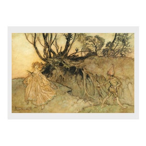 Arthur Rackham, Sueño de una noche de verano, Hada, Cuento, Imprimir, Ilustración, Niños, Adulto, Libro, Dibujo, Fantasía, Pluma, Tinta, Acuarela
