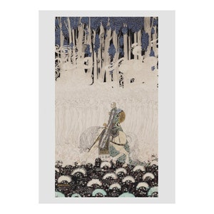 Kay Nielsen - &#39;Knight Olaf and the Underworld&#39; (1913): Posters and Greeting Cards from the Golden Age of Illustration