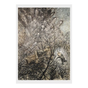 Arthur Rackham, Sueño de una noche de verano, Hada, Cuento, Imprimir, Ilustración, Niños, Adulto, Libro, Dibujo, Fantasía, Pluma, Tinta, Acuarela