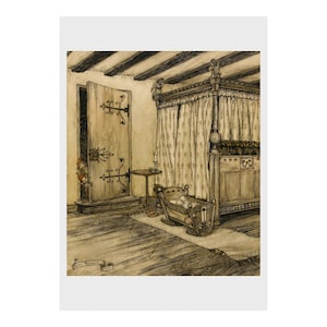Arthur Rackham, Sueño de una noche de verano, Hada, Cuento, Imprimir, Ilustración, Niños, Adulto, Libro, Dibujo, Fantasía, Pluma, Tinta, Acuarela