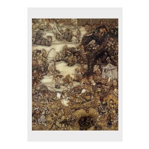 Arthur Rackham - 'Common Objects at the Seaside' (1904): Poster und Grußkarten aus dem Goldenen Zeitalter der Illustration für alle Altersgruppen