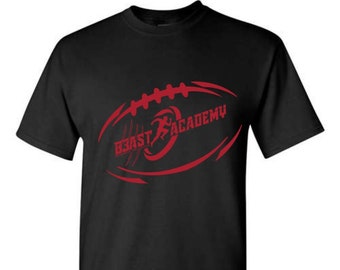 Beast Academy Football Logo T Shirt
