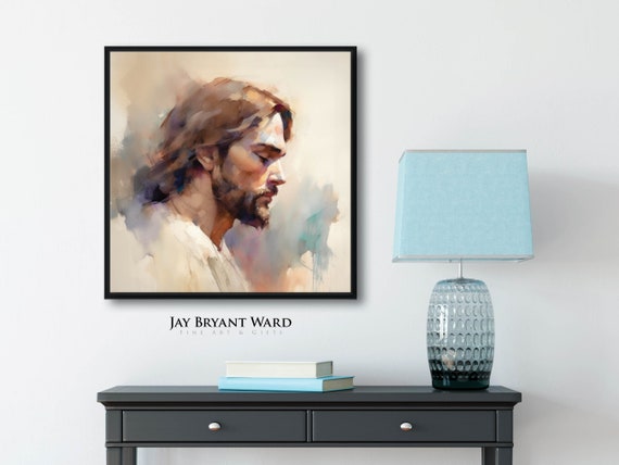 Jesus painting, Paint my life, Life of color, Jesus is my savior - Jes -  Wayrumble