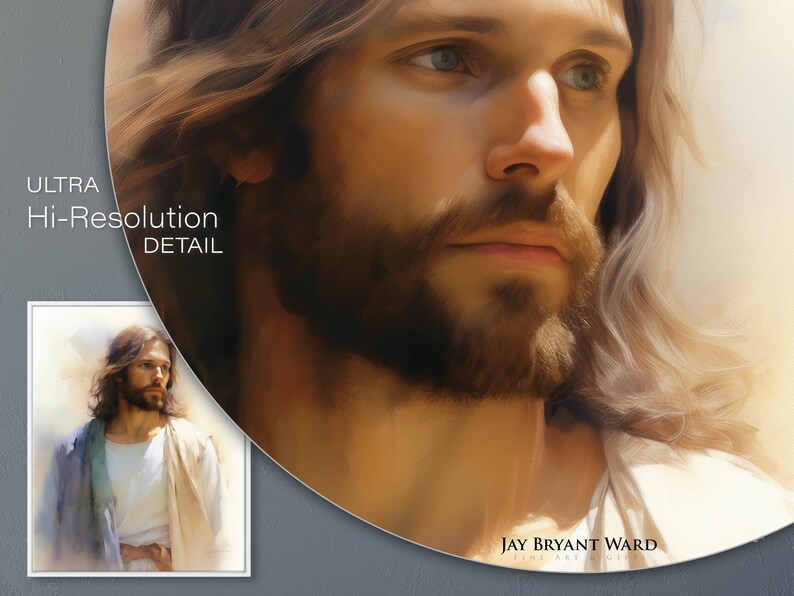 Jesus Christian ART PRINT the Light of Christ by Jay Bryant Ward LDS