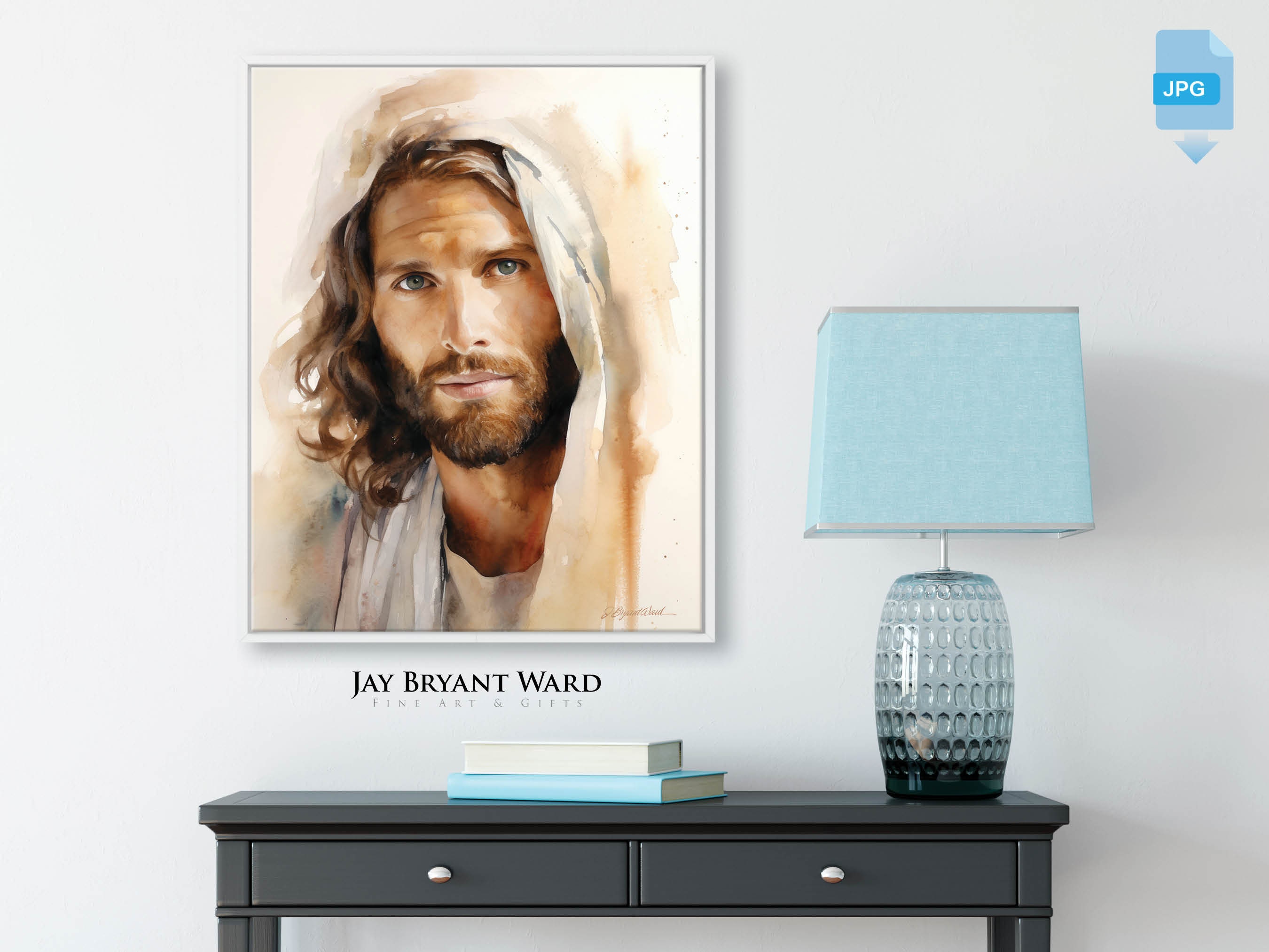 Gentile Savior PRINTABLE Art DOWNLOAD by Jay Bryant Ward - Etsy
