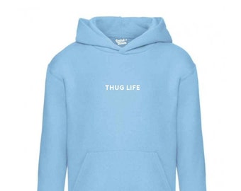 Thug Life-hoodie voor kinderen