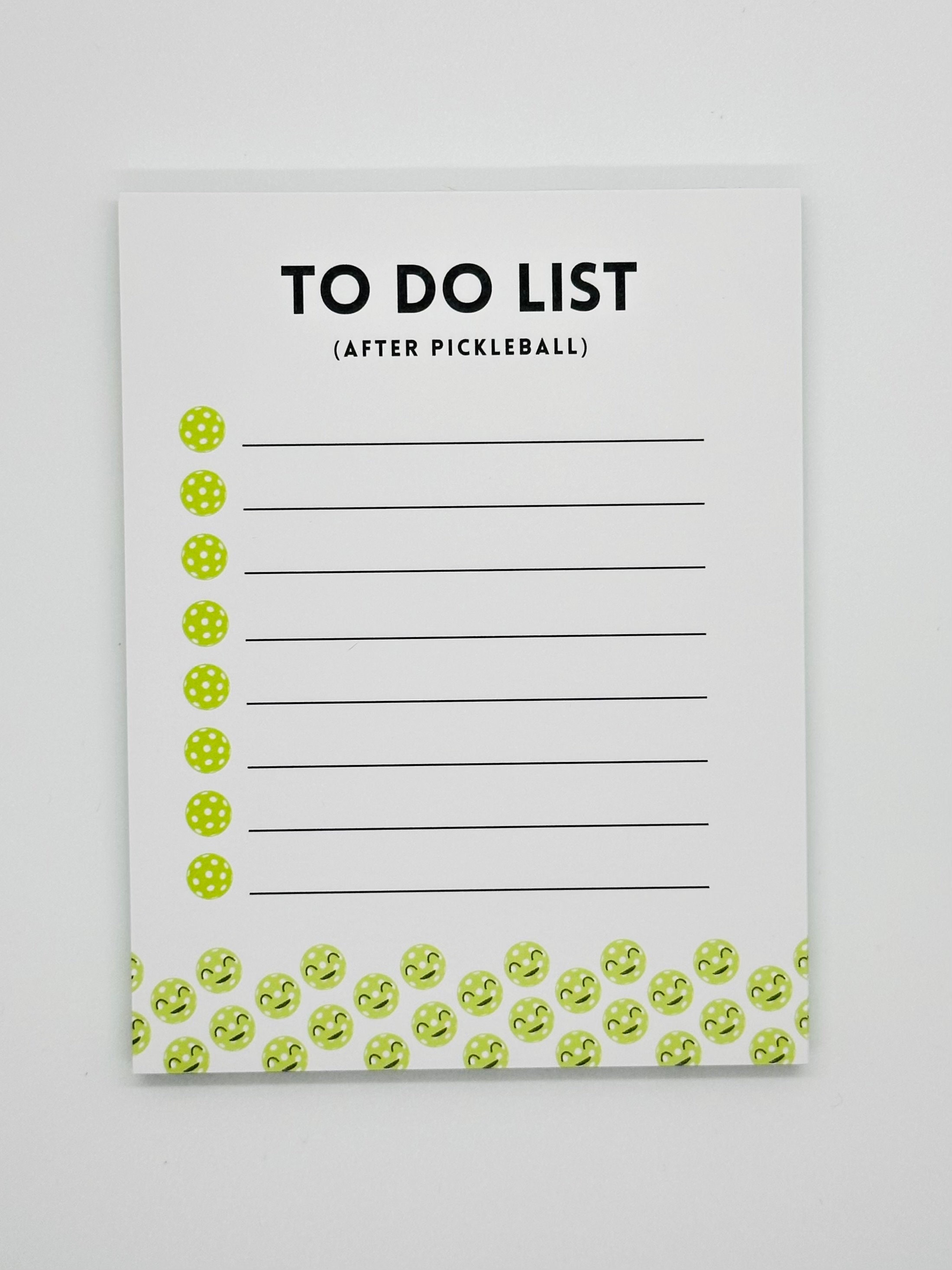 2pcs Pickleball Notepads, Things To Do Afte Pickleball