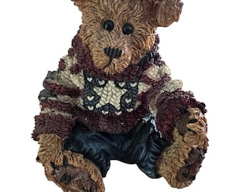 Boyds Bears Eddie The Bearstone Collection Proud to be A Bearmerican 30E/2057