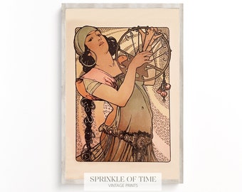 Alphonse Mucha Salome Printable Art | Digital Download | 19th Century | Art Nouveau | 28 x 42 | AN-04