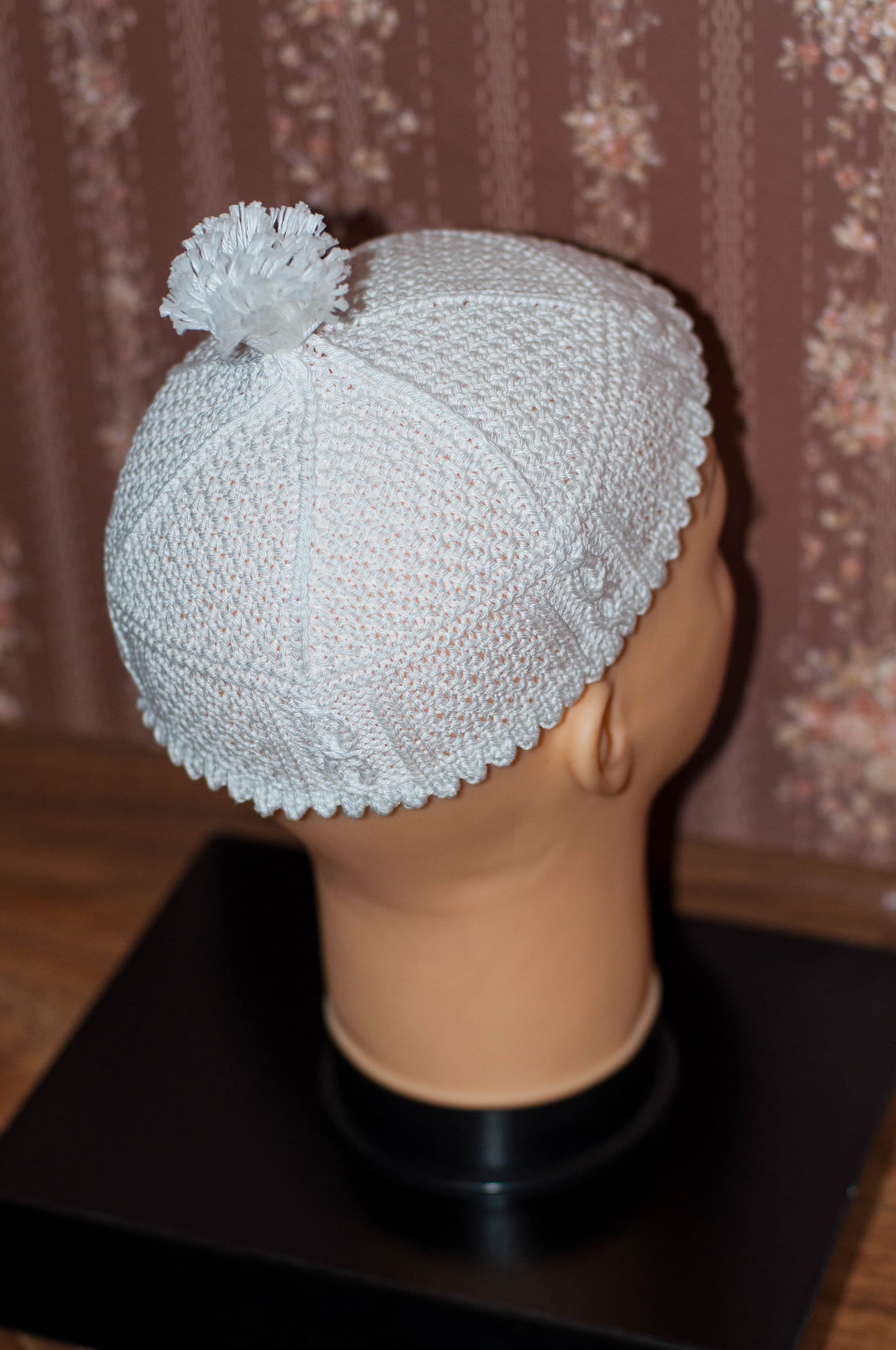 Acheter Une Kippa En Velours Coloris Marron